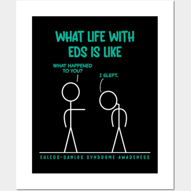 What Life With EDS Is Like – I Slept Wall Art by Jesabee Designs